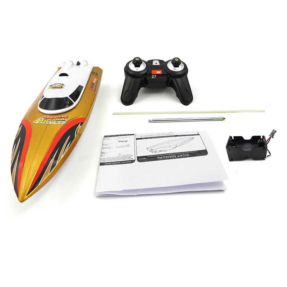 Flytec HQ5010 радиоуправляемая лодка модель корабля игрушки инфракрасные управляемые лодки 15 км/ч супер скоростные электрические игрушки скоростная лодка
