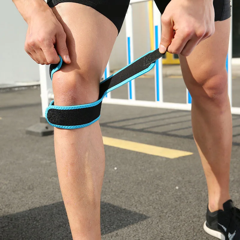 Летние спортивные наколенники двунаправленная Patellar band баскетбол езда бег