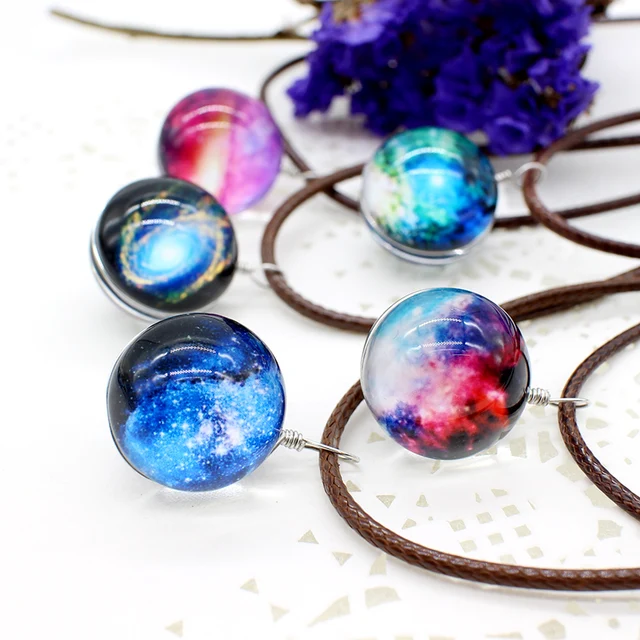 neue sterne ball glas collares duplex planeten kristall galaxy muster leder kette anhnger maxi halskette fr - Galaxy Muster neue sterne ball glas collares duplex planeten kristall galaxy muster leder kette anhnger maxi halskette fr - Galaxy Muster