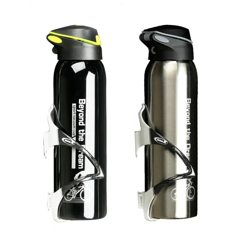 500ml Mountain Bike Bicycle Kettle Riding Aluminum Alloy Thermos Cup