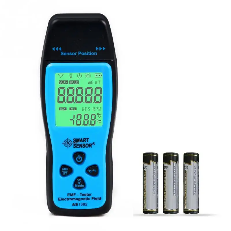 

Handheld Digital LCD radiation dosimeter Mini EMF Tester Electromagnetic Field Radiation Detector Dosimeter Tester Meter Counter