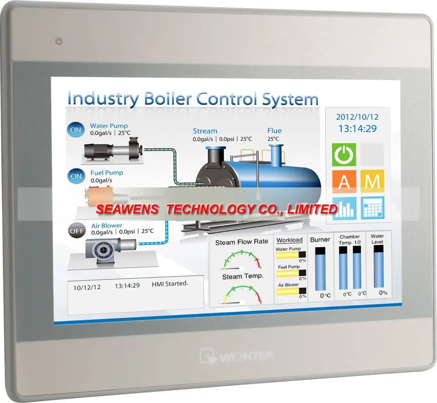 

MT8101iE: Weintek HMI 10" color TFT MT8101iE (compatible with Allen Bradley PLC's), Fast shipping