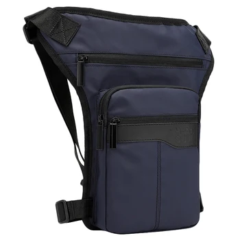 

Motorcycle Hip Belt Waist Fanny Pack Riding Travel Shoulder Messenger Cross Body Bags Oxford Cloth Men Thigh Drop Leg Bag