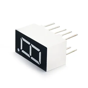 

MCIGICM 20pcs 7 segment common Cathode 1 Bit digital Tube 0.36" 0.36in. Red LED Display 7 segmentos LED Digital tube