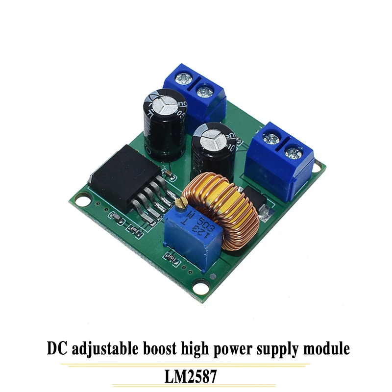 2 Convertitori Boost LM2587 - DC-DC 3-30V A 4-35V, 5A Max, Per Elettronica - Foto 2