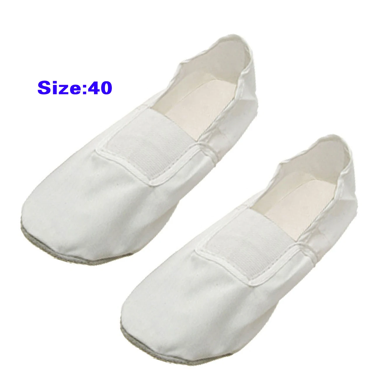 

ABDB White Flatr Ballet Shoes SlipPers US Sz 9.5