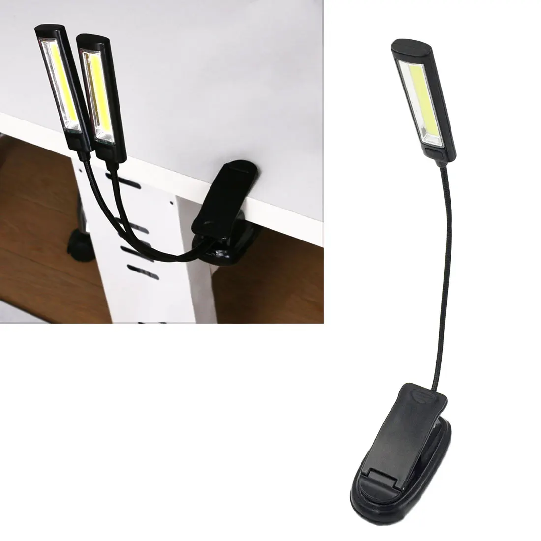 Buy Reading Lamp Book Light Lamp Flexible Clip on Book