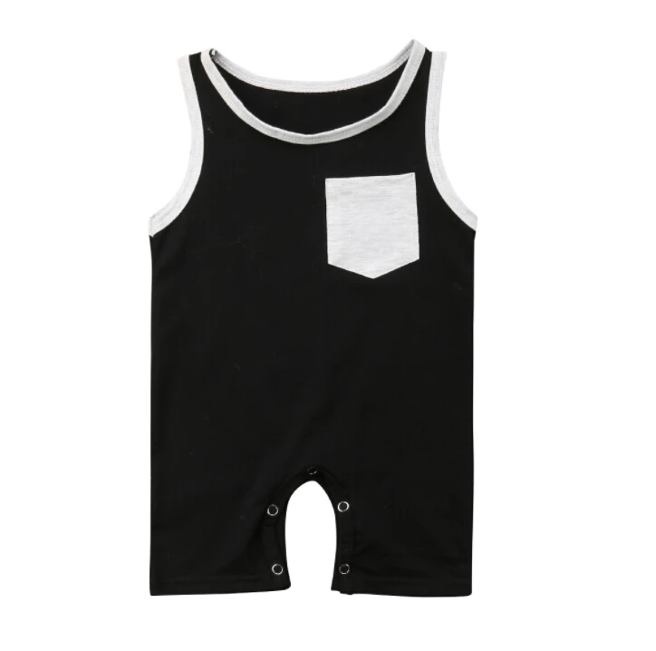 

Infant Toddler Baby Girls Boys Vest Romper Short Pants Jumpsuit Outfits Clothes Size 0-24M