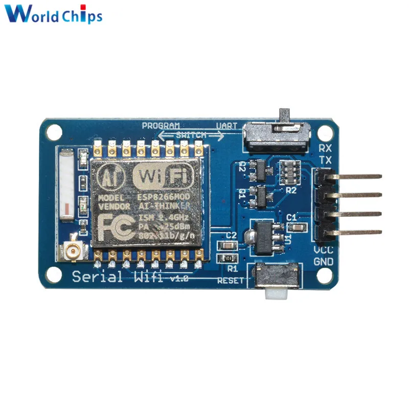 ESP8266 ESP-07 ESP07 Wifi серийный приемопередатчик беспроводной модуль платы 3,3 V 5V 8N1 ttl UART порт контроллер для Arduino UNO R3 One