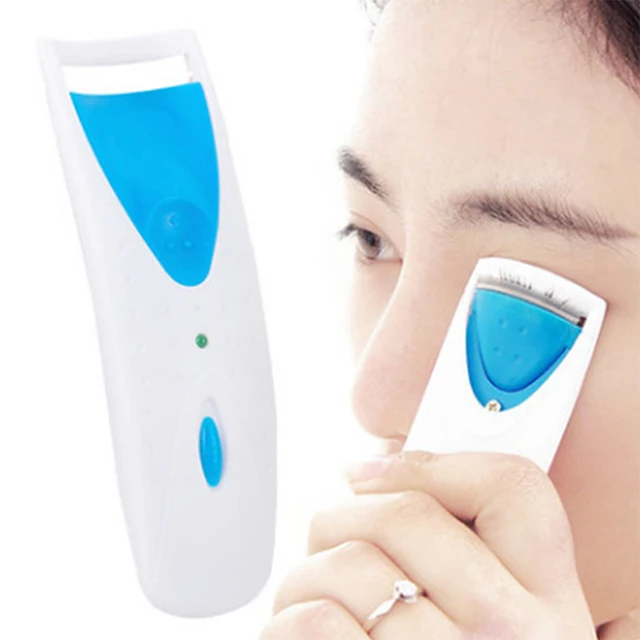 Cheap Electric Heated Eyelash Curler Long Lasting Eye Lashes Clip Makeup Eyelashes Curler Eye Beauty Make Up Tools Random Color
