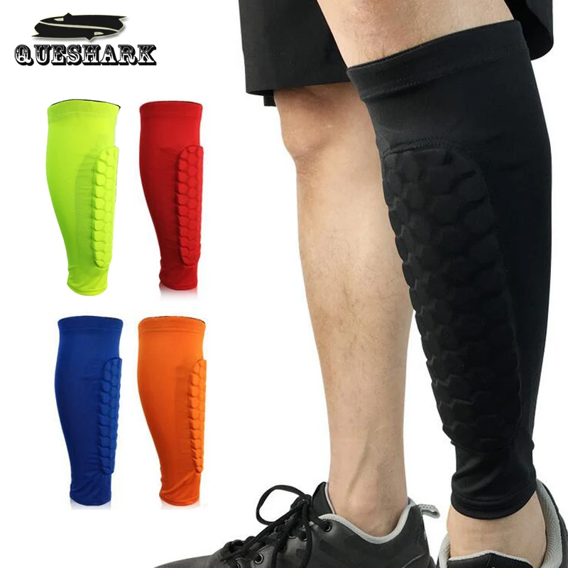 1Pcs Anti collision Football Shin Guard Basketball Calf Support