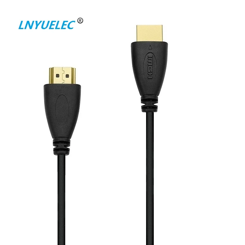 LNYUELEC Высокоскоростной HDMI кабель с Ethernet, поддерживает 1080 p 3D и аудио возврат, 0,3 m 1 m 1,5 m 2 m 3 m 5 m 7,5 m 10 m