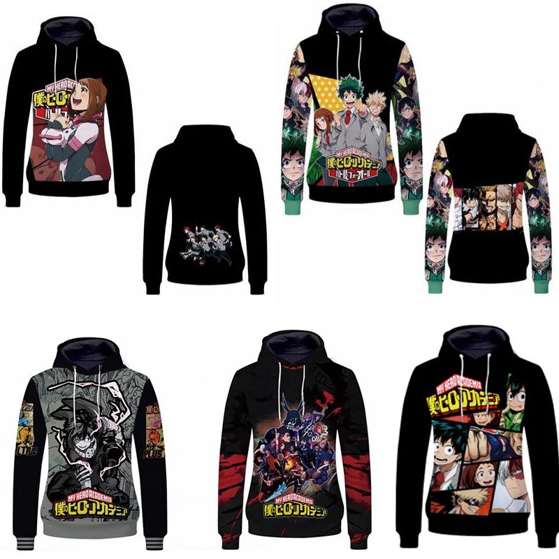 

My Hero Academy cosplay costume Boku no Hero Academia Cosplay Costume All Might Sweatshirt Hoodie Uniform Todoroki Shoto Hoodie