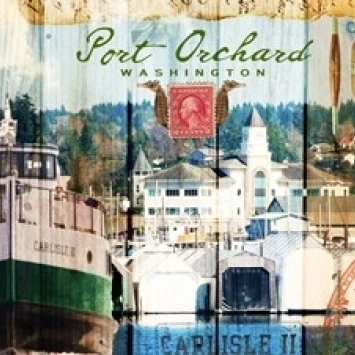 Taste Of Port Orchard Poster Print by Sandy Lloyd (28 x 18)