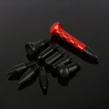

Durable Paintless Car Dent Repair Hail Removal Tools Kit Tap Down Pen with 9 Heads Tools Set
