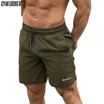 

New compression Fast drying Shorts Men Joggers sweatpants Men's Shorts Brand Clothing Letter Elastic Waist Gyms Fitness Shorts