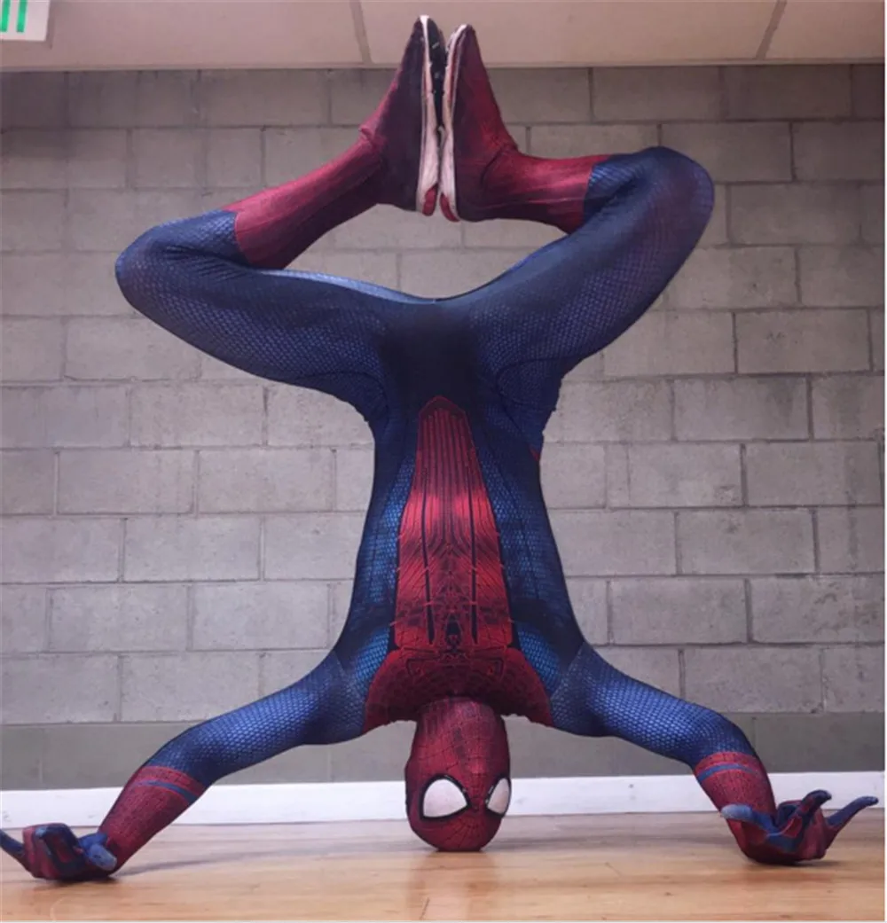 classic Spiderman Costume Spider Man Suit Spider-man Costumes Adults Spider-Man Cosplay Costume Christmas Halloween Costume