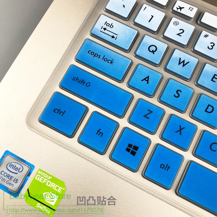 Ноутбук 15 дюйм чехол для клавиатуры защитная пленка Asus Vivobook X507 X507Ma X507M Y5000U Yx560Ud X560U