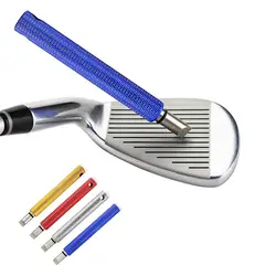 Разноцветные, алюминиевые очиститель Чистка Гольф полюс зазор устройства ясно Тренч ручка практичный инструмент для чистки гольфа