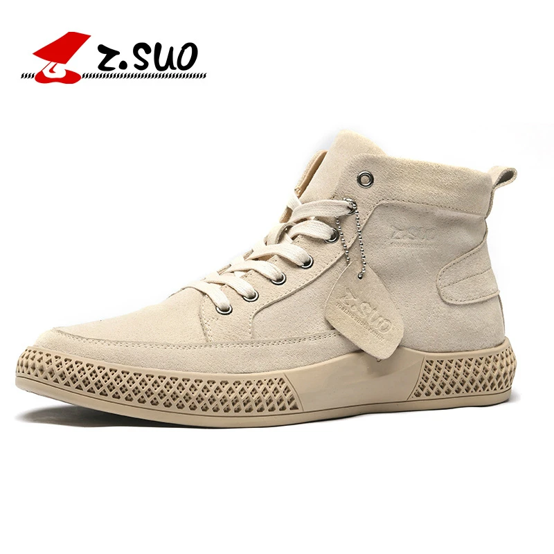 

Casual shoes men's autumn and winter England high to help plus velvet men's tooling shoes new men's shoes tide
