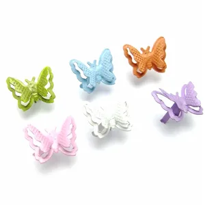 Новый 50 шт. Бабочка 15 мм Скрапбукинг металлические аксессуары украшения детей бумага ремесло посылка коробка фотоальбом Diy - изображение