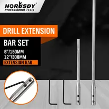 HORUSDY 2Pcs Drill Bit Extension Bar 1/4