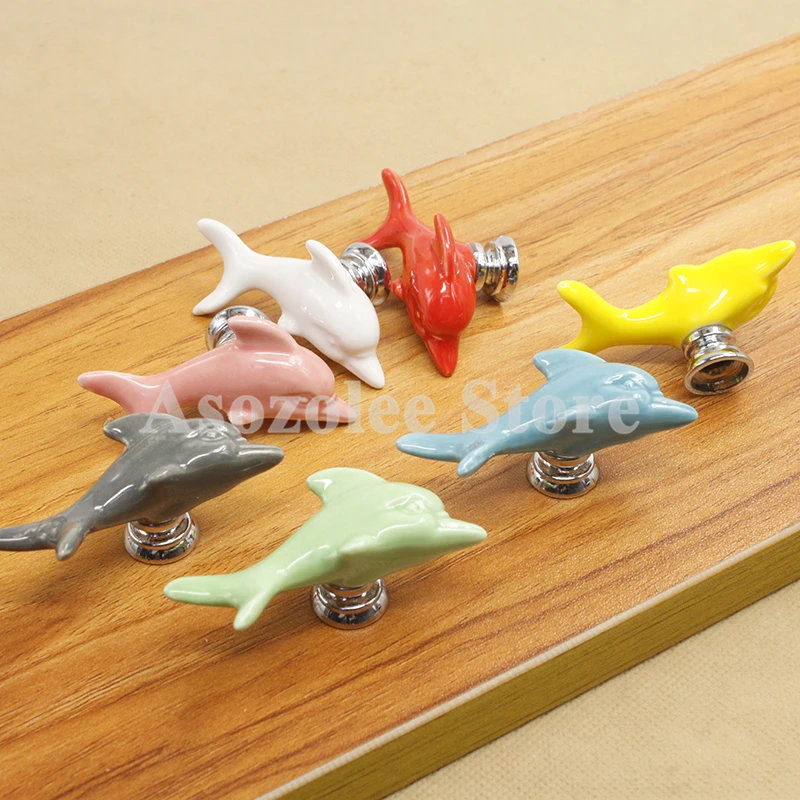 لطيف دولفين الأطفال غرفة الاطفال مقابض باب خزانة درج سحب المطبخ خزانة دولاب المقابض لطيف دولفين الأطفال غرفة الاطفال مقابض باب خزانة درج سحب المطبخ خزانة دولاب المقابض