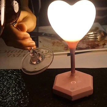 

Led lights Christmas Love Heart Balloon Night Light Colorful Motion Sensor Light Touch The Third Gear Dimming Atmosphere Lamp