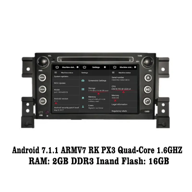 Discount Liislee Android 7.1 2G RAM For Suzuki Grand Vitara 2005 Car Radio Audio Video Multimedia DVD Player WIFI DVR GPS Navi Navigation 1 Discount Liislee Android 7.1 2G RAM For Suzuki Grand Vitara 2005 Car Radio Audio Video Multimedia DVD Player WIFI DVR GPS Navi Navigation 1