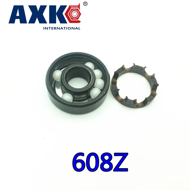 Skateboarding FAST Ceramic Swiss BSB 608 Hybrid White ZrO2 Inline Skate