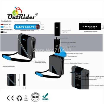 

2019 New Stytle Bicycle Bag For Electric Bicycle Battery OR10A2