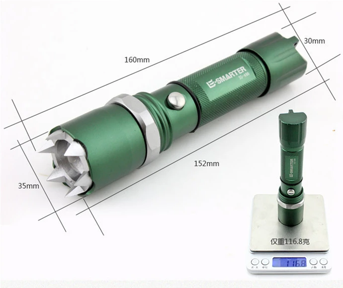 Светодиодный яркий Мощный светодиодный фонарик, тактический фонарик для женщин, товары для самообороны, оборудование для самообороны