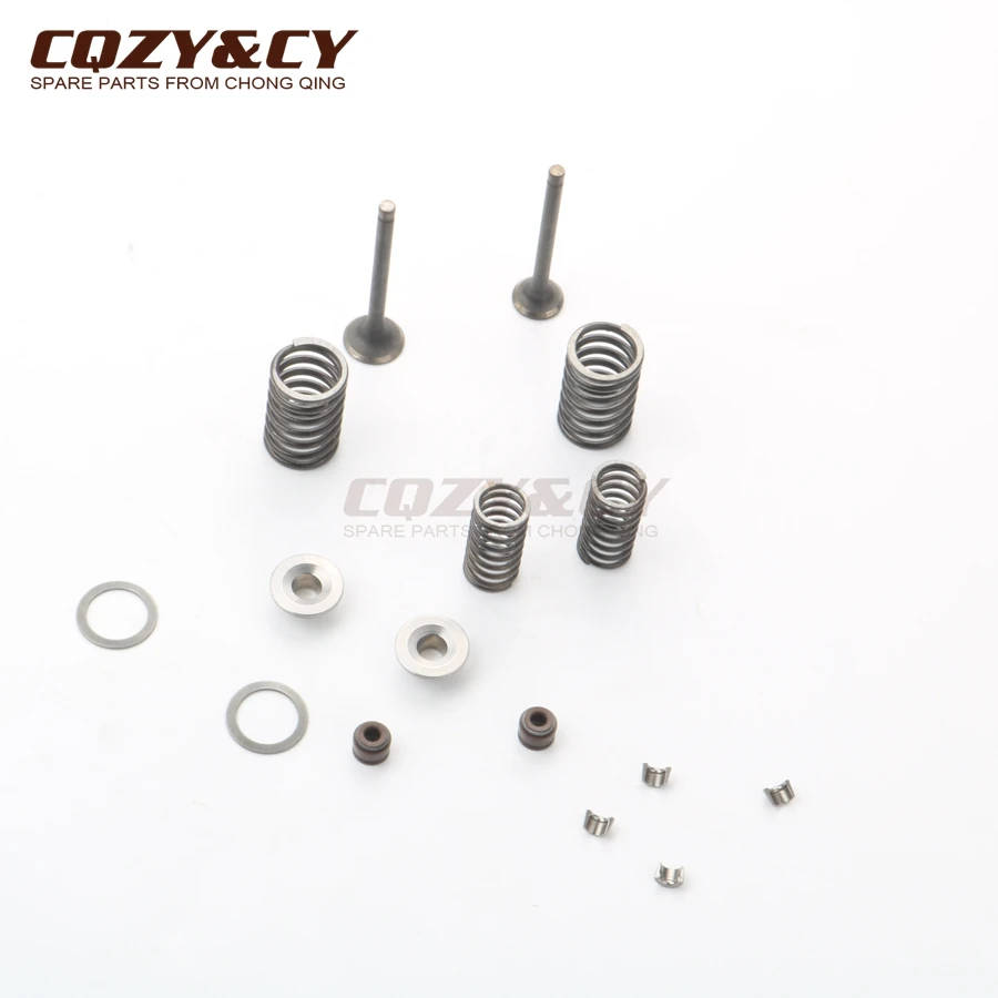 Скутер 16*18 мм 64 мм впускные клапаны Набор для GY6 139QMB 139QMA 50cc 60cc 4-х тактный