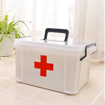 

Family Medical Box Multilayer Medical Emergency Medicine Receiving Health Box Household Plastic Children's Medicine Box