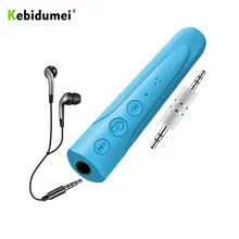 Kebidumei AUX 3,5 мм I8 наушники Bluetooth беспроводной приемник MP3 плеер аудио автомобильный комплект наушники Handsfree с микрофоном для телефона