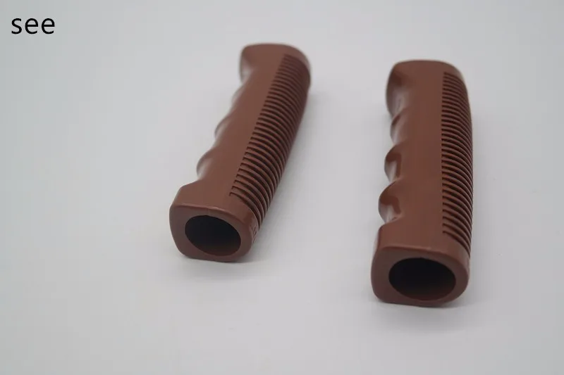 OGK retro vintage bike road city bicycle Grips 019K comfortable non-slip rubber