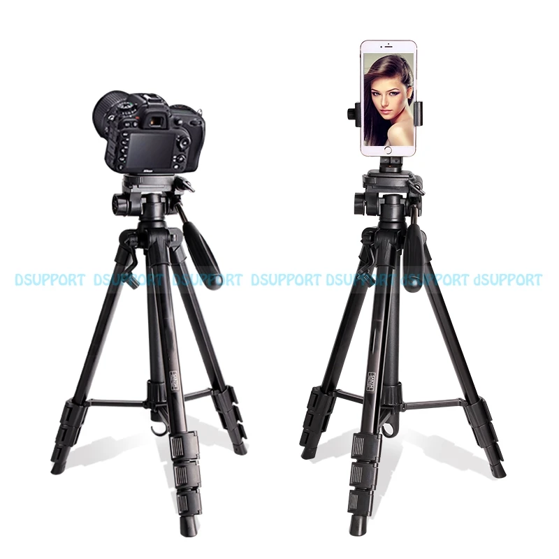 Professional Light Weight Aluminium Travel Tripod Camera Tripod For