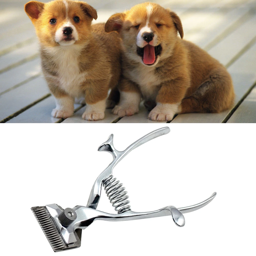 Convenient portable Manual Type Pet Dog Cat Hand Clippers Hair Trimmer