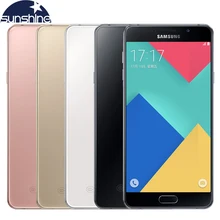Хорошее Оригинальный Samsung Galaxy A7 A7100 4 г LTE Android телефона Octa Core 5.5 «13.0MP 1080 P 3G Оперативная память отпечатков пальцев dual sim мобильный телефон