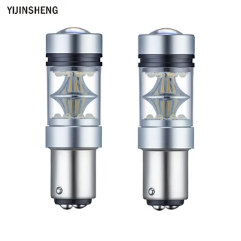 

2PCS 100W CREE chip XBD BAY15D Highlight the brake lights led car taillight bulb after the fog lights turn signal conversion