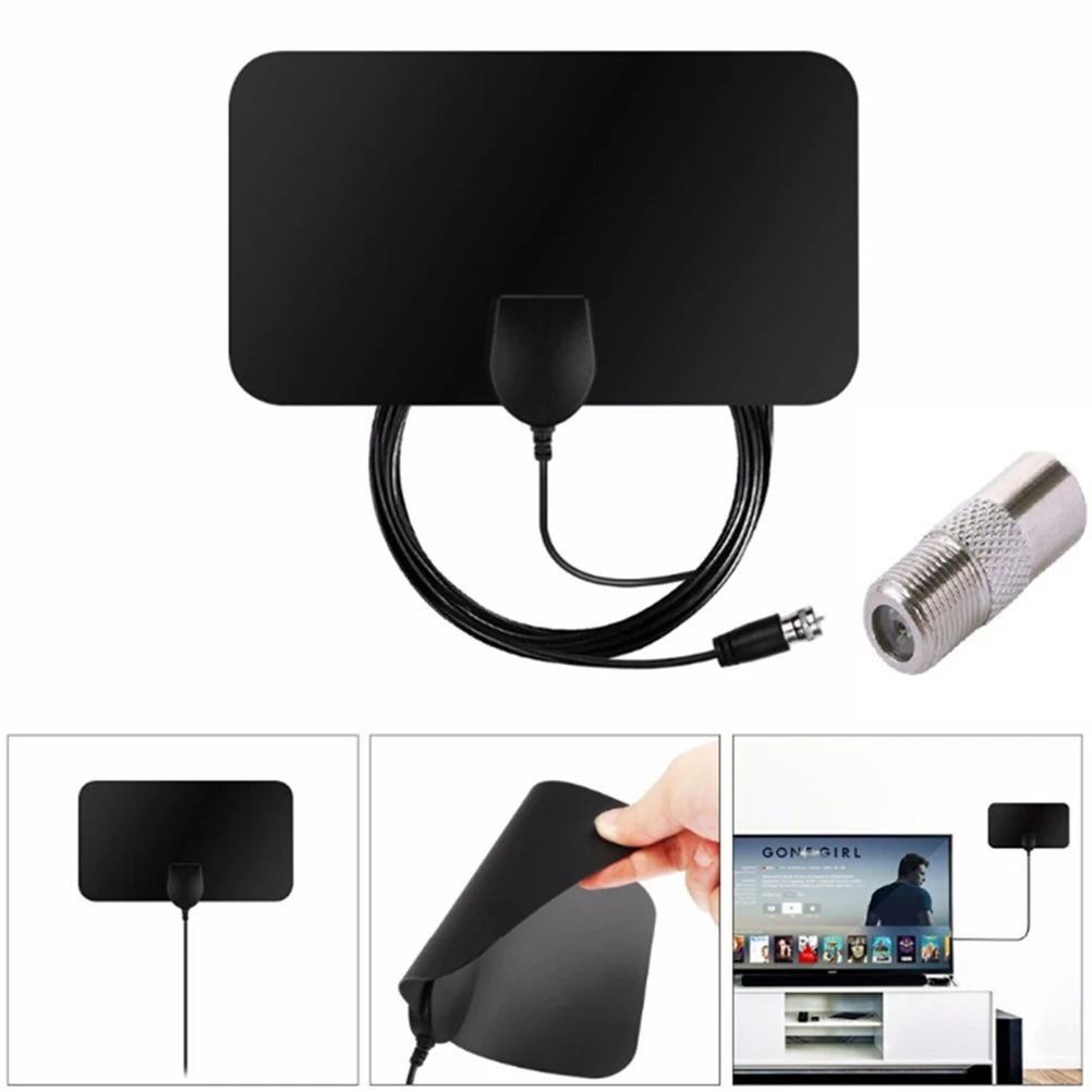 ТВ антенна для помещений DVB T VHF UHF ISDB ATSC DVB|Телевизионные антенны| |