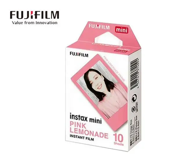 Оригинальная розовая оправа Fujifilm Instax Mini Instant(20 листов) Мини-пленка для Polaroid Mini 7s 8 9 25 50s 70 90 SP-1/2