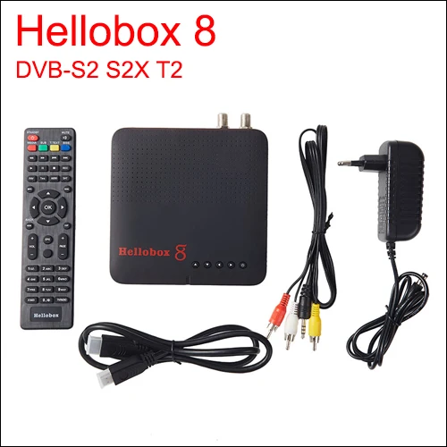 HELLOBOX 8 набор верхней коробки H.265 HEVC встроенный WiFi | Электроника