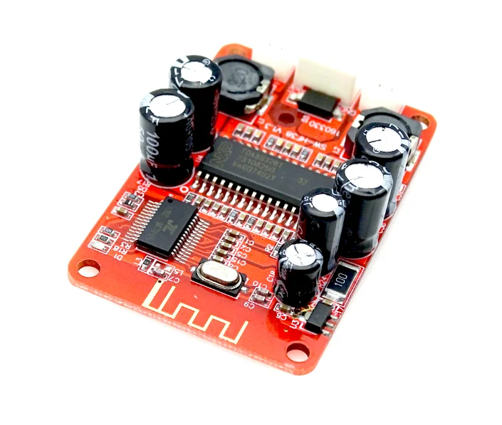 Цифровой усилитель мощности Bluetooth 2x15 Вт bluetooth колонка с усилителем присоска V2.0 10 ~