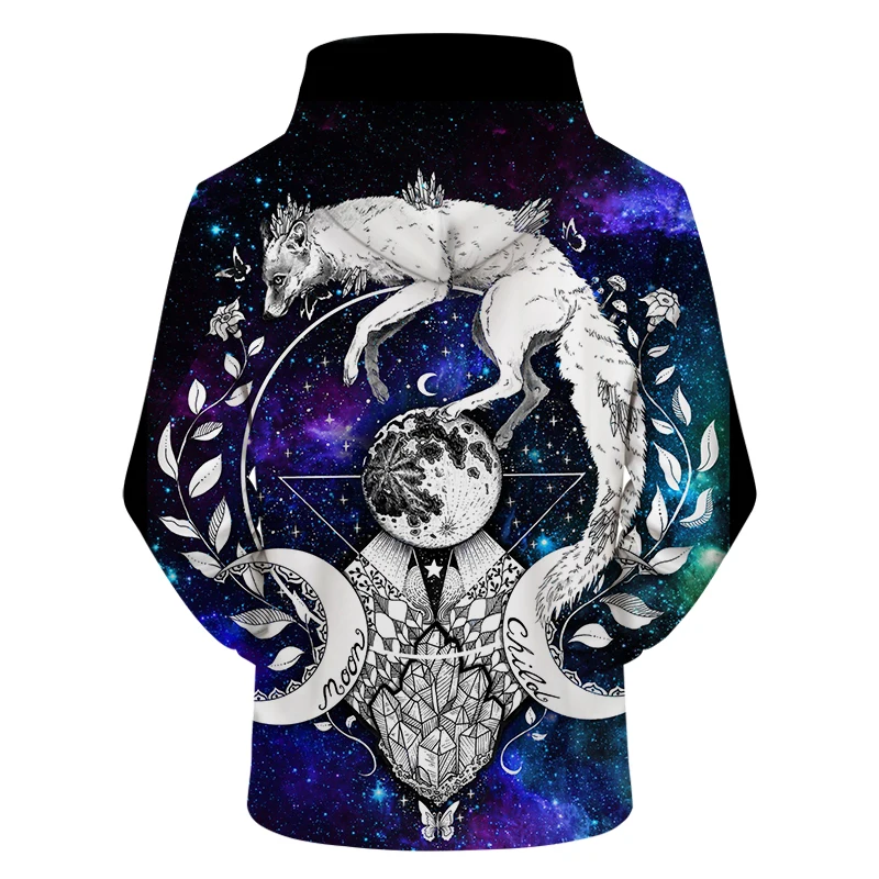  Moon child blanket By Pixie coldArt 3D Print Hoodies Women Casual Sweatshirt Tracksuit Pullover Jac