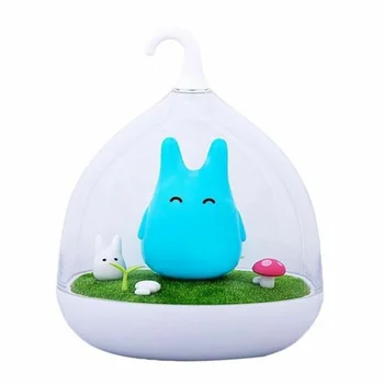 

Cage Birds Night Light Lights Dimmable Sleep Lamp Night Light USB Touch Sensor for Bedroom Children's Decoration Blue
