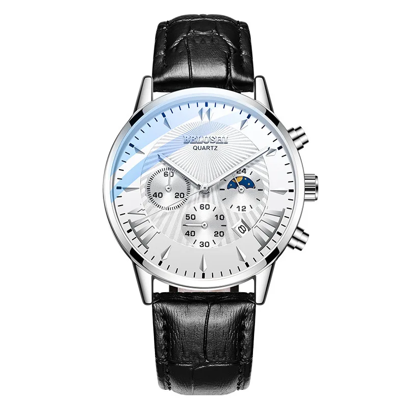 Мужские часы лучший бренд класса люкс Belushi мужские военные часы Спортивные кварцевые наручные часы водонепроницаемые кожаные мужские часы Reloj Hombre - Цвет: 9
