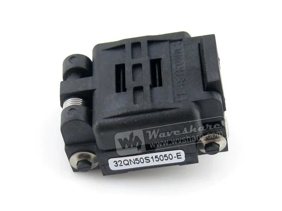

Modules Plastronics IC Test Socket Adapter 32QN50S15050 0.5mm Pitch QFN32 MLP32 MLF32 Package Free Shipping