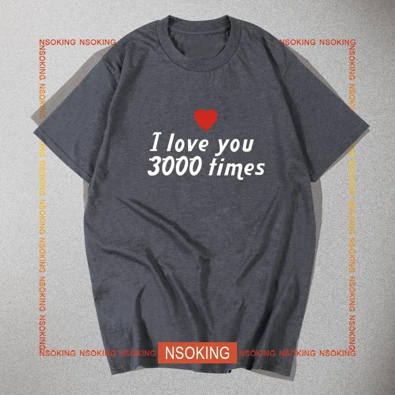 Avengers 4 Endgame T-Shirt - I Love You 3000 Times - Men & Women Iron Man Tee - I Love U Three Thousand Times Shirt image 3