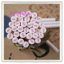 M-19 100 шт. 5 мм Сладкий Круглый Клей Кане Необычные Дизайн ногтей Полимерная глина Кейн